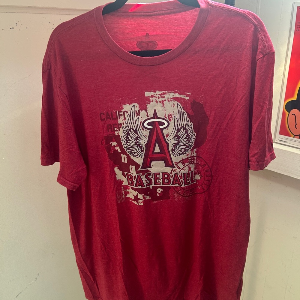 Anaheim Angels Baseball Graphic T-Shirt